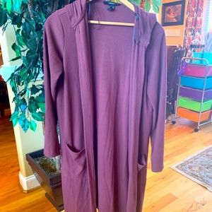 Size small Forever 21 burgundy jacket/ sweater